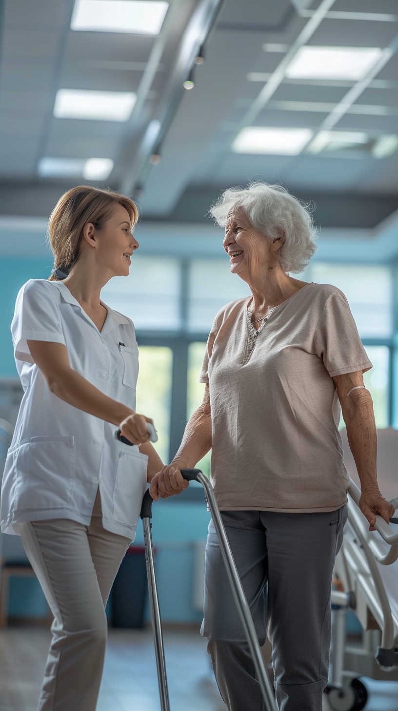 Free Caring Medical Assistance Image - Healthcare, Nurse, Elderly ...