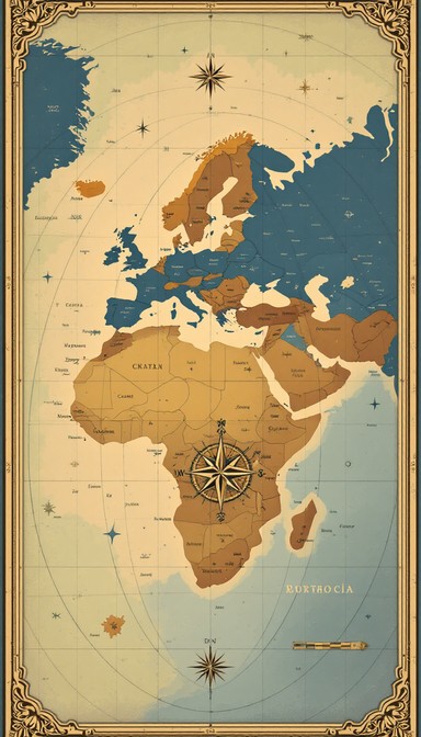 Free Vintage Pixel Map Image - Vintage, Map, Pixel | Download at StockCake