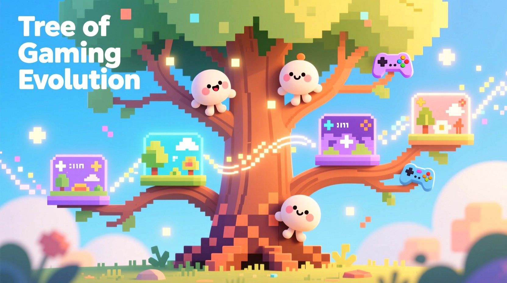 Free Pixels To Progress Image - Gaming, Pixels, Evolution | Download at ...