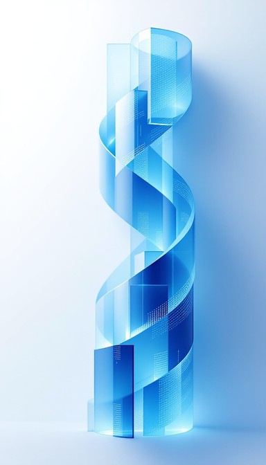 Free Translucent Data Helix Image | Download at StockCake