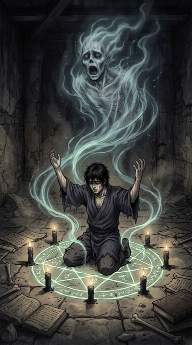 A Ritual Litter Free Dark Necromancy Ritual Image - Anime, Illustration, Seinen ...
