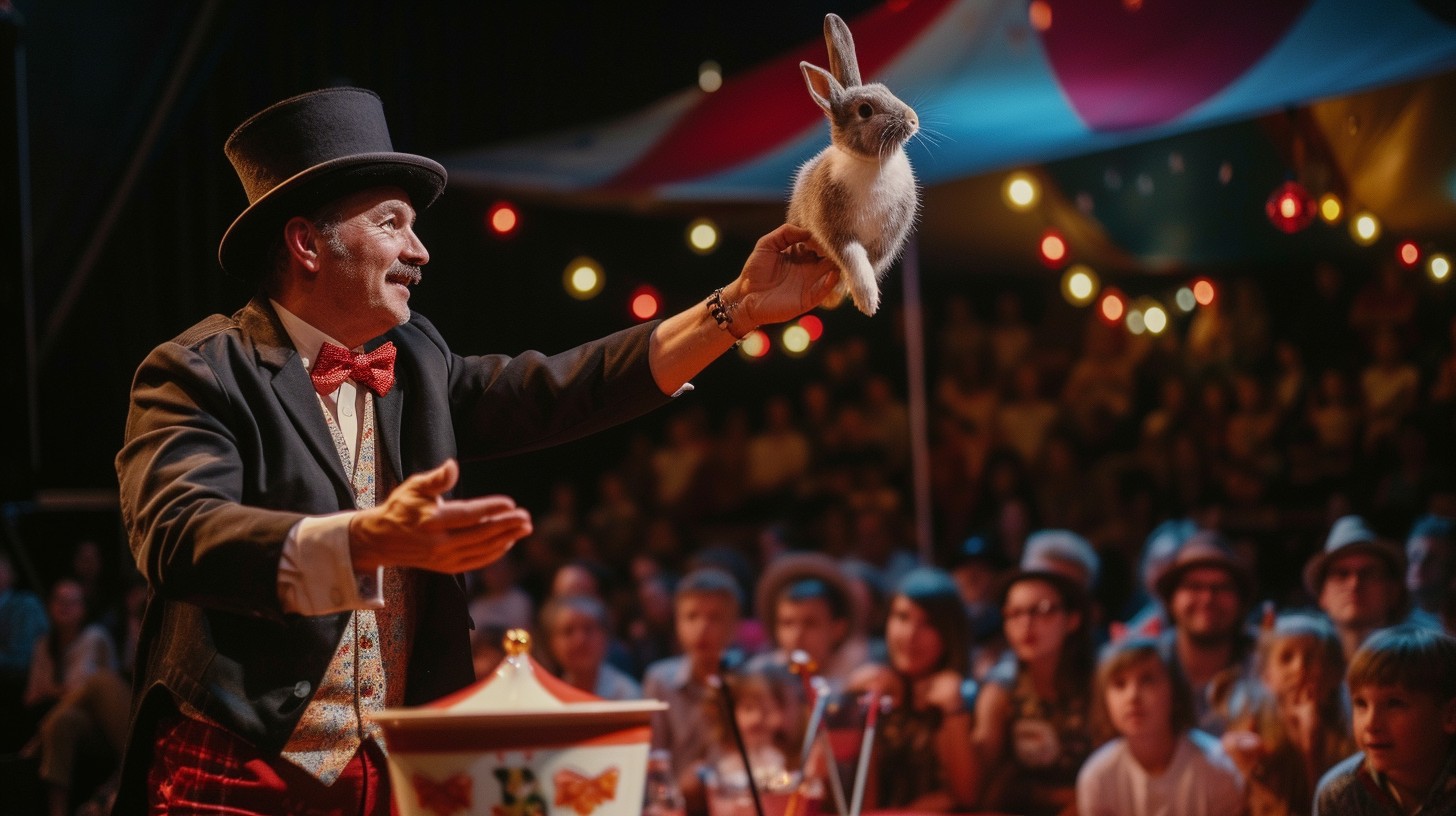 Free Magician's Rabbit Trick Image | Download at StockCake