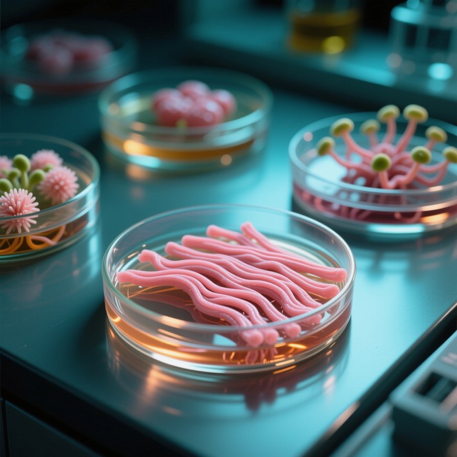 Lab Grown Meat Lab Free Laboratory Grown Meat Image - Laboratory, Biotechnology, Cultured ...