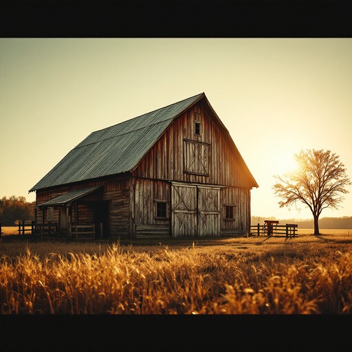 Free Rustic Sunset Barn Image - Barn, Sunset, Wheat | Download at StockCake