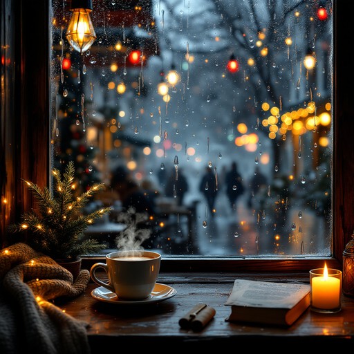 Free Cozy Rainy Cafe Image - Coffee, Rain, Winter | Download at StockCake