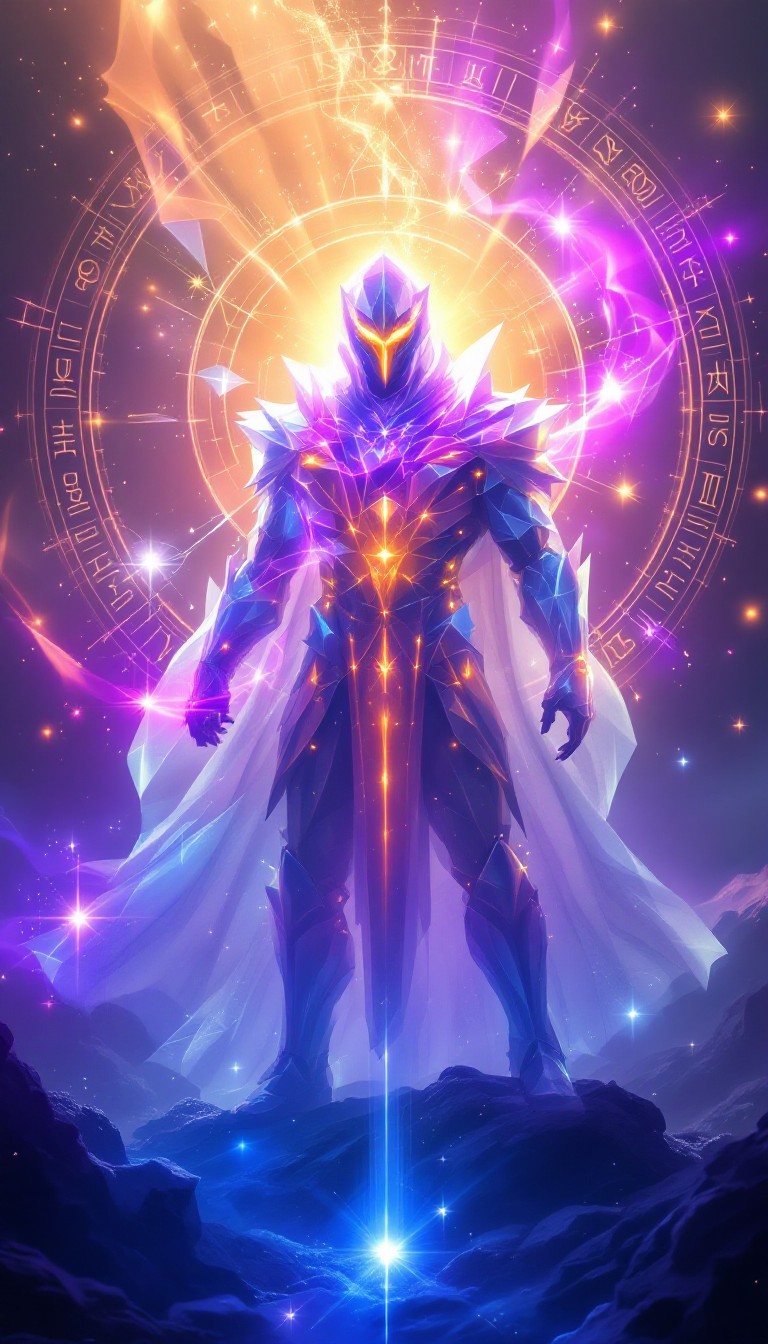 Free Cosmic Crystal Sentinel Image - Warrior, Crystal, Guardian ...