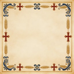 Holy Magazine Border Free Sacred Border Design Image - Illustration, Border, Catholic ...