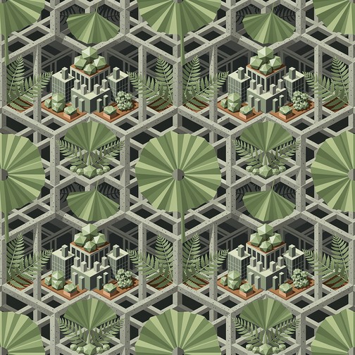 Free Urban Botanical Geometry Image - Geometric, Botanical, Pattern ...