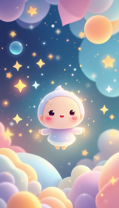 Free Cosmic Kawaii Explorer Image - Kawaii, Space, Chibi | Download at ...