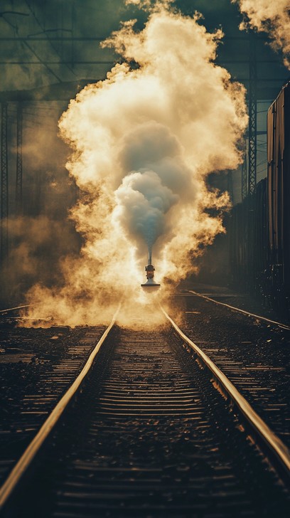 Free Steamy Train Track Image - Steam, Train, Tracks | Download at ...
