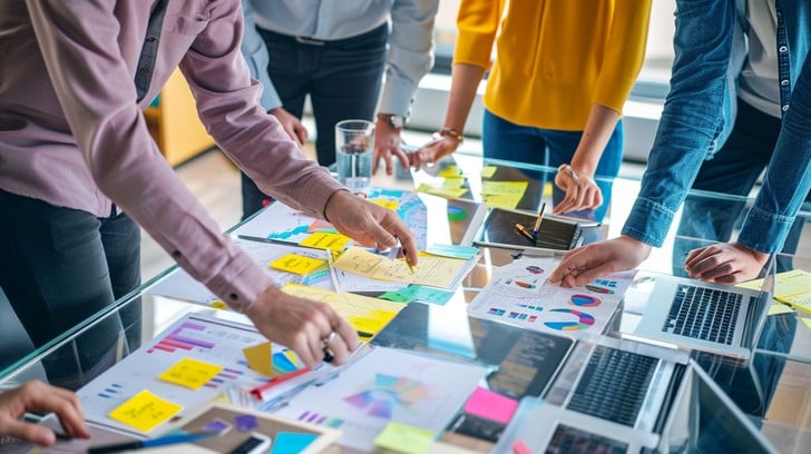 Free Collaborative Work Session Image - Teamwork, Collaboration ...