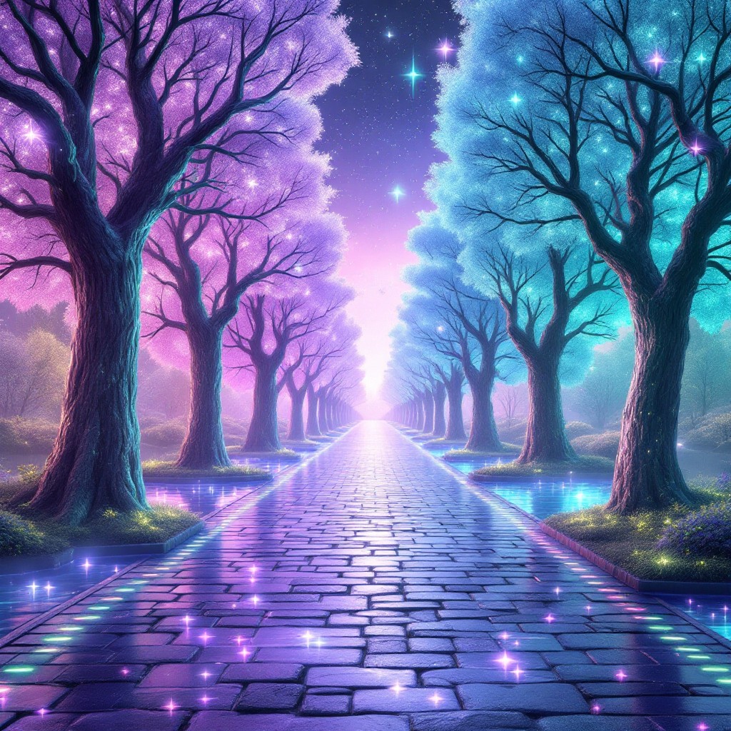Free Magical Crystal Pathway Image - Fantasy, Magical, Surreal ...