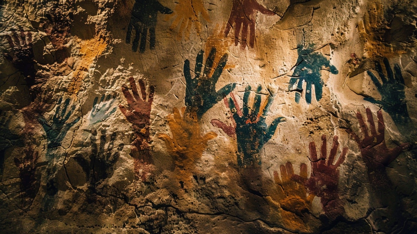 Free Ancient Hand Prints Image Ancient Handprints Cave Download