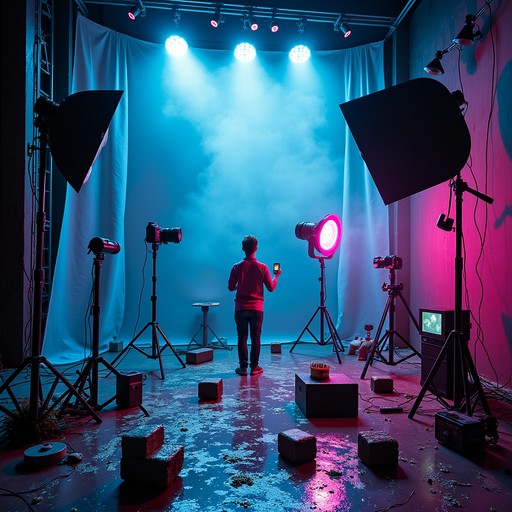 Download Dramatic Studio Lights Image - Studio, Photography, Silhouette ...