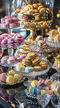 Macaron Table Free Elegant Macaron Display Image - Macarons, Elegance, Luxury ...