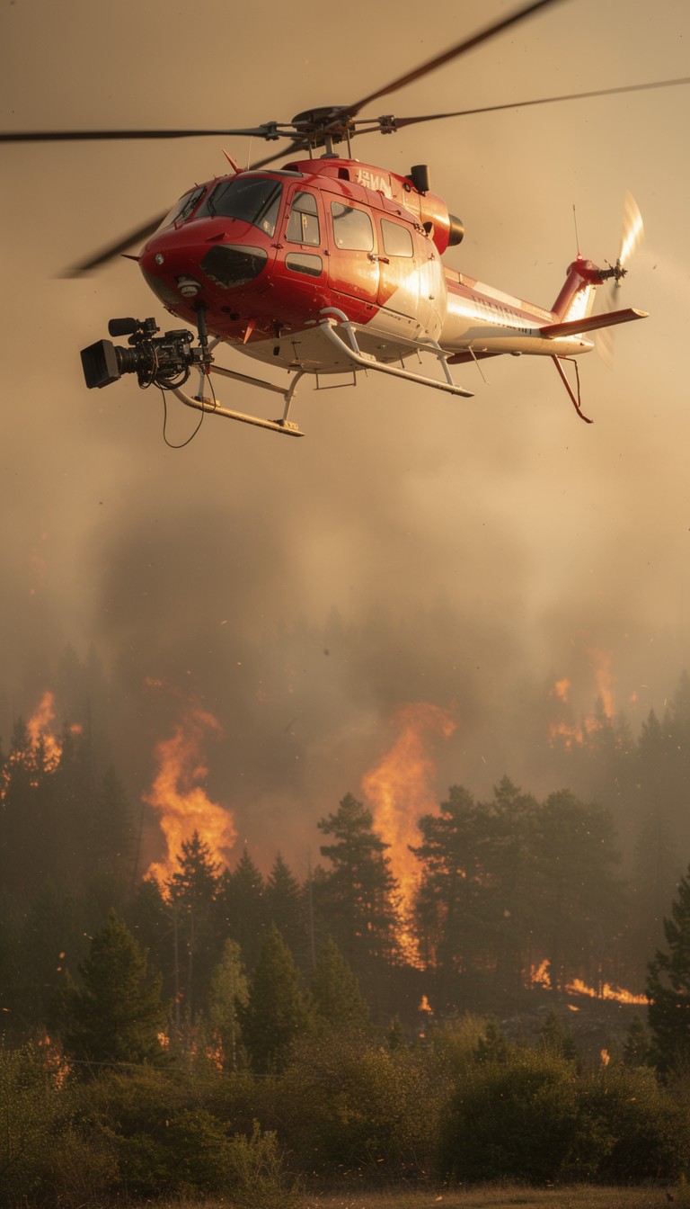 Free Aerial Wildfire Documentation Image - Helicopter, Wildfire, Forest ...