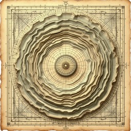 Free Vintage Elevation Map Image - Topographic, Vintage, Cartographic ...