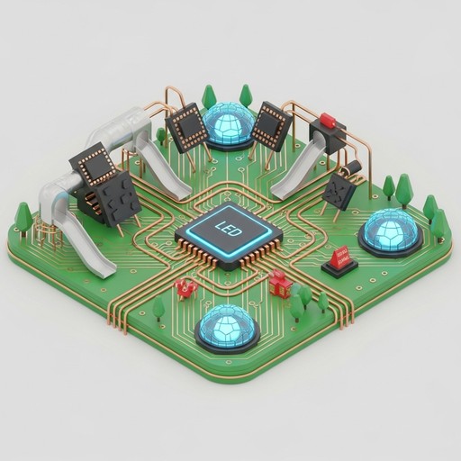 Free Circuit Assembly Stages Image - Circuit, Isometric, Electronics ...