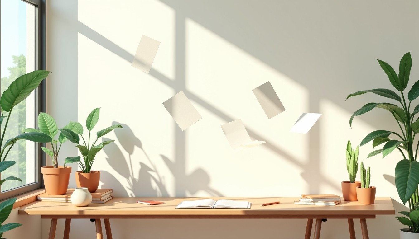 Free Minimalist Morning Workspace Image - Workspace, Minimalist, Desk ...