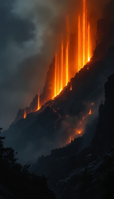 High Rising Fire Flames Free Towering Fire Column Image - Bonfire, Flames, Fire | Download at ...