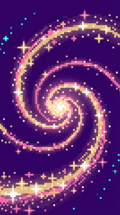 Free Magical Pixel Vortex Image - Pixel, Vortex, Spiral | Download at ...
