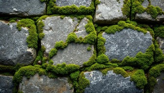 Free Moss Meets Stone Image - Moss, Stone, Macro | Download at StockCake