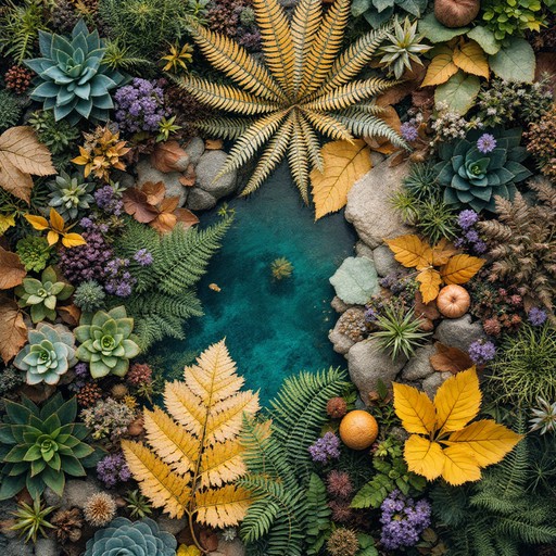 Botany Texture Free Botanical Texture Tapestry Image | Download at StockCake