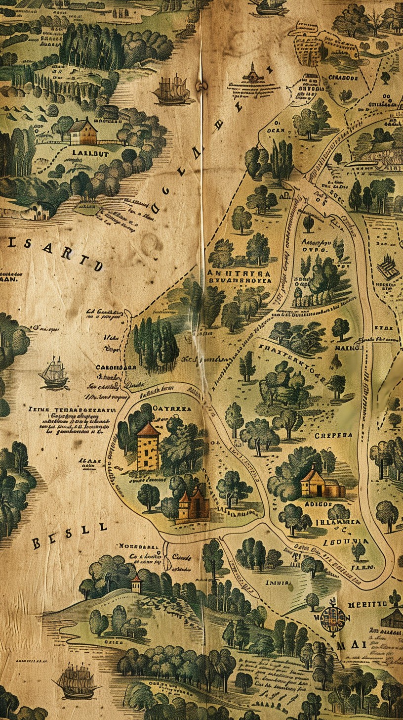 Free Antique Map Detail Image - Map, Antique, Vintage | Download at ...
