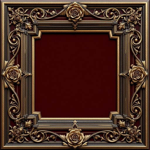 Red Recangular Gothic Frame Free Gothic Ornate Frame Image - Gothic, Frame, Medieval | Download at ...