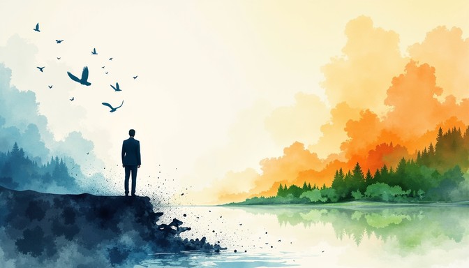 Free Threshold Between Worlds Image - Silhouette, Watercolor ...