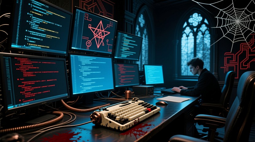Free Digital Gothic Workspace Image - Gothic, Digital, Workspace ...