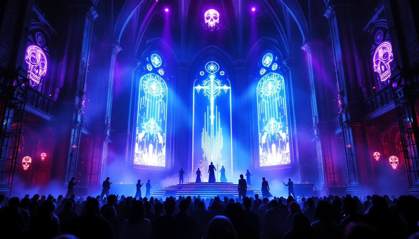 Free Cyber Gothic Concert Image - Gothic, Cyberpunk, Cathedral ...