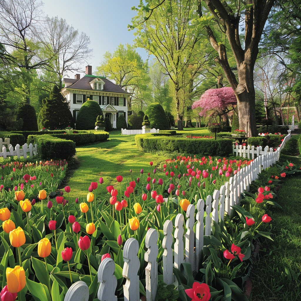 Free Spring Garden Bloom Image - Garden, Spring, Tulips | Download at ...