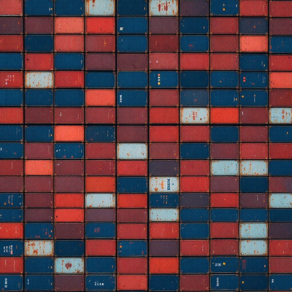 Free Containers Create Pattern Image - Containers, Shipping, Aerial ...
