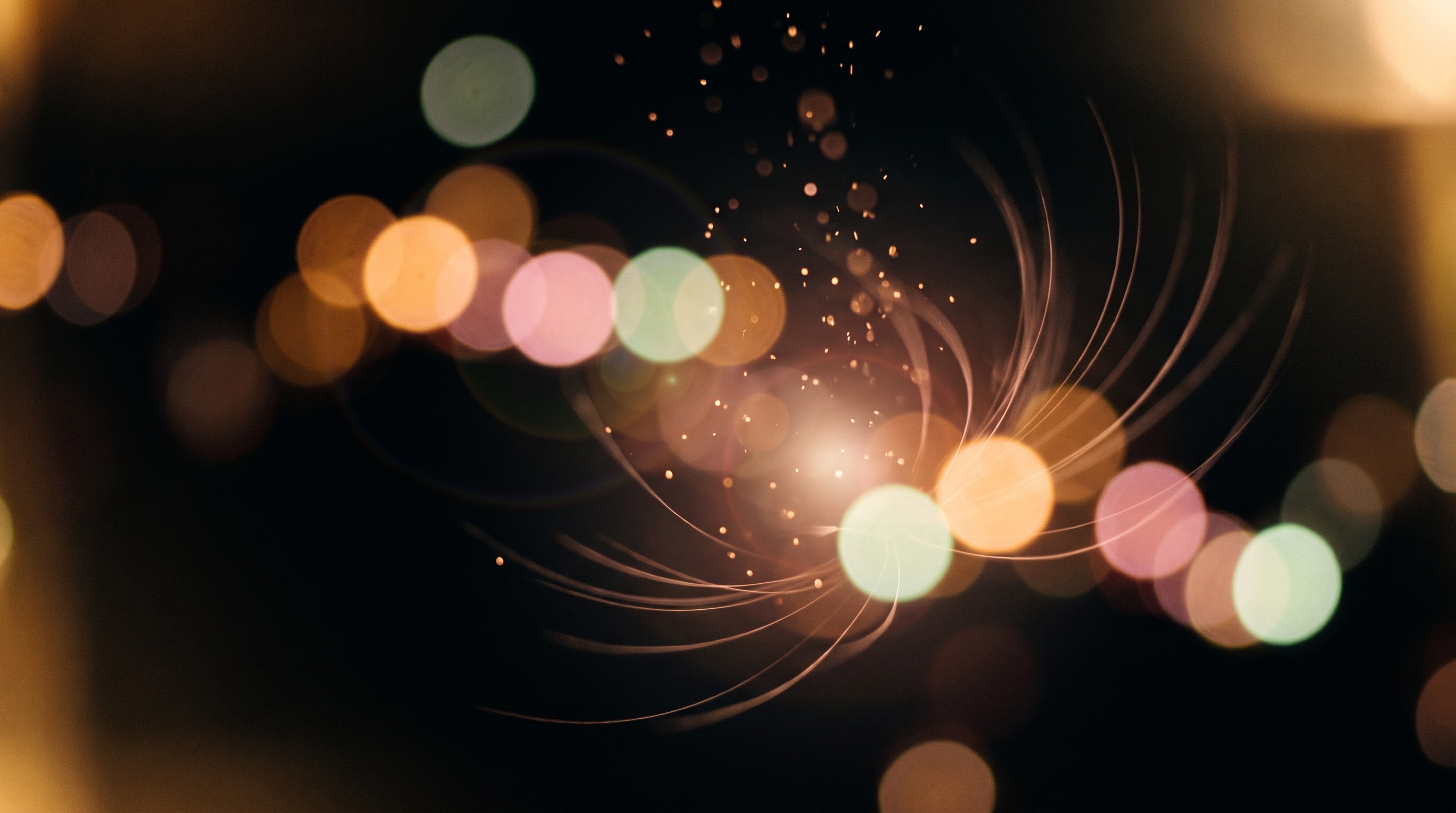 Download Glowing Bokeh Bloom Image - Bokeh, Abstract, Glow | StockCake