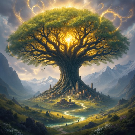 Free Divine Tree Guardian Image - Fantasy, Tree, Magical | Download at ...