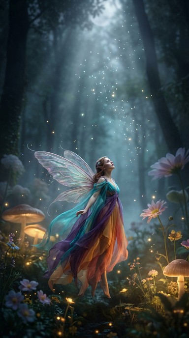 Free Enchanted Forest Fairy Image - Fairy, Wings, Forest | Download at ...