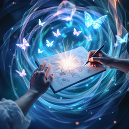 Free Magic Through Drawing Image - Magical, Drawing, Surreal | Download ...