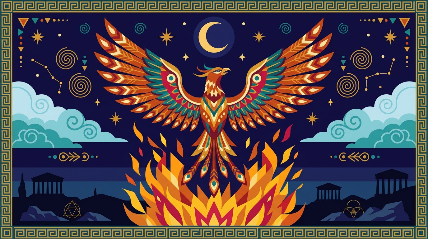 Phoenix Rising Powerpoint Theme Free Phoenix Rising Majestically Image - Phoenix, Firebird, Mythology ...