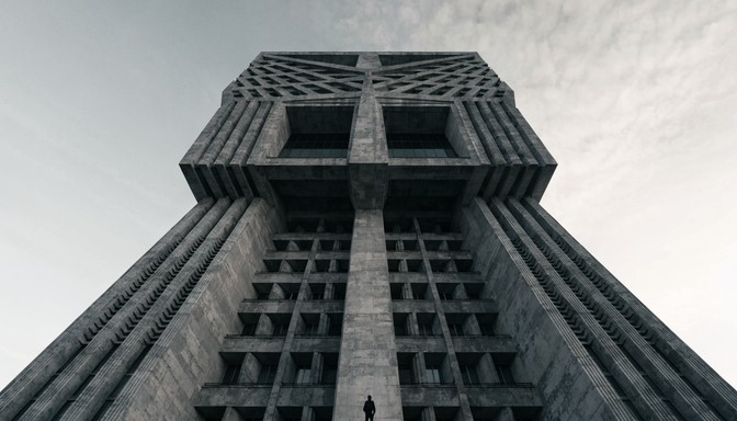 Monster. Building Rialto Free Concrete Monster Towers Image - Brutalist, Architecture, Concrete ...