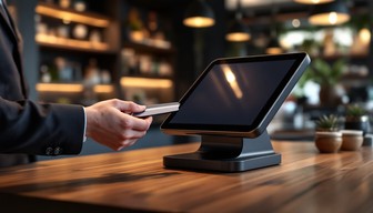 Payment Counter Using Web Free Digital Payment Processing Image - Payment, Digital, Retail ...