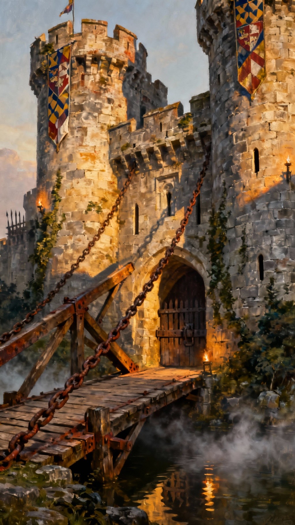 Drawbridge Castel Free Medieval Castle Drawbridge Image - Castle, Medieval, Drawbridge ...