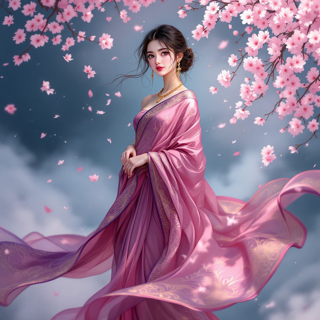 Free Cherry Blossom Princess Image - Anime, Digital, Fantasy | Download ...