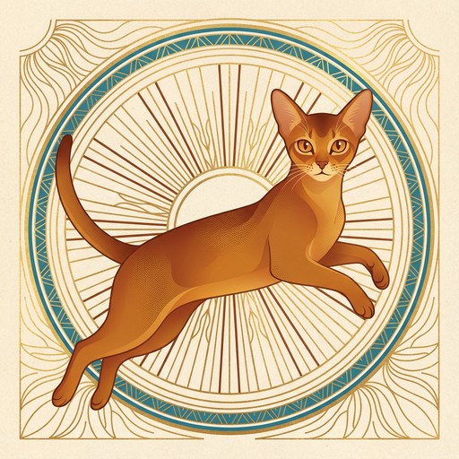 Free Leaping Abyssinian Cat Image - Abyssinian, Cat, Feline | Download ...