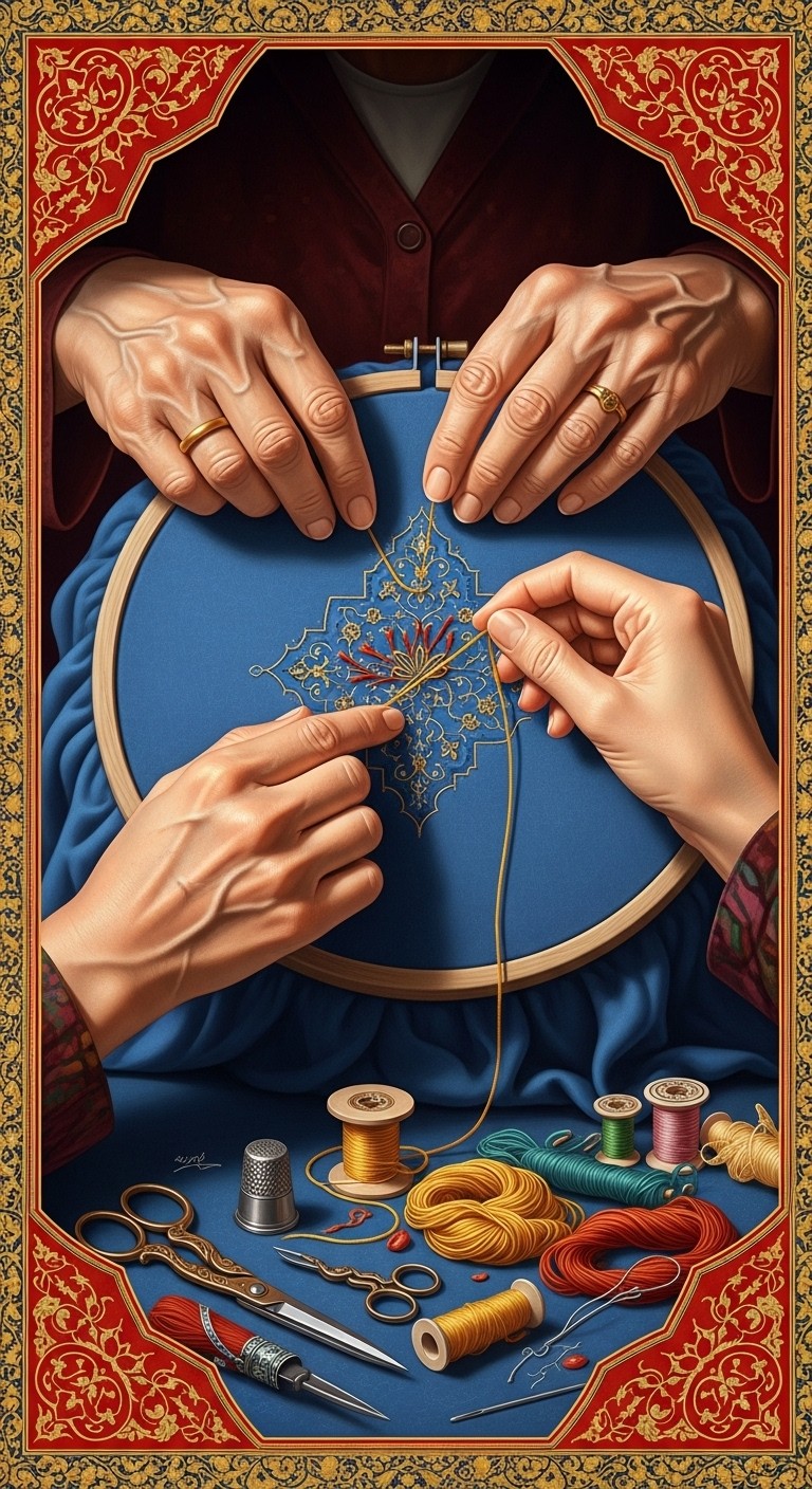 Needlework Definition Free Teaching Needlework Tradition Photo - Needlework, Embroidery ...
