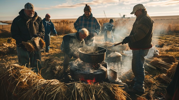Free Outdoor Cooking Gathering Image - Outdoors, Cooking, Fire ...