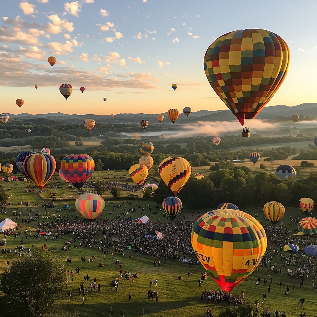 Download Balloon Festival Ascend Image - Balloons, Festival, Dawn ...