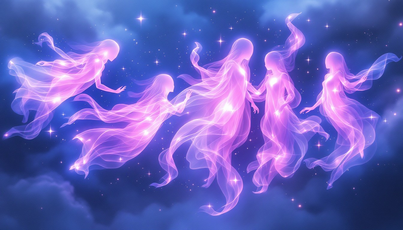 Free Spirits Dancing Gracefully Image - Spirits, Ghosts, Ethereal ...