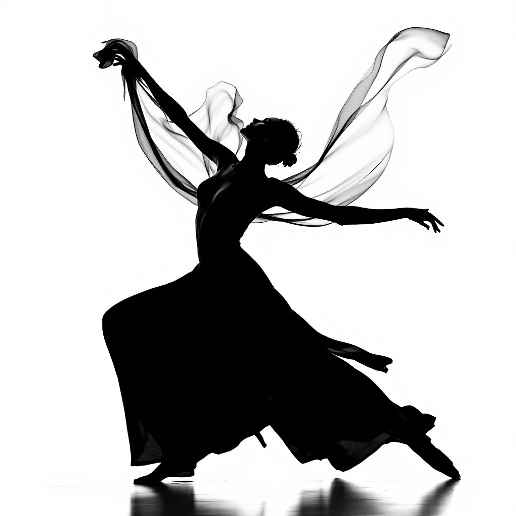 Free Graceful Shadow Dance Image - Dancer, Silhouette, Figure ...