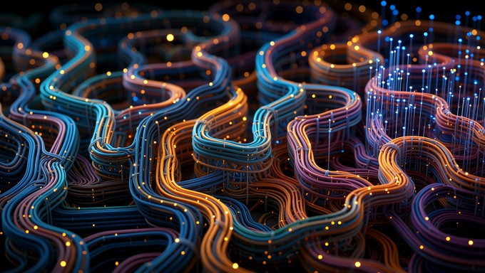 Free Fiber Optic Maze Photo - Abstract, Fibers, Maze | Download at ... - Fiber Optic Surface Textures